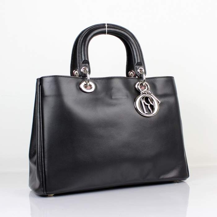 2012 New Arrival Christian Dior Original Leather Handbag - 0902 Black